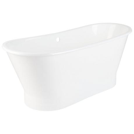 67" Kateryn Bateau Cast Iron Skirted Tub