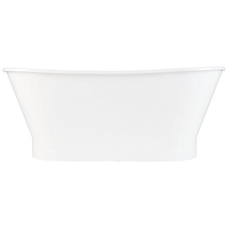 67" Kateryn Bateau Cast Iron Skirted Tub