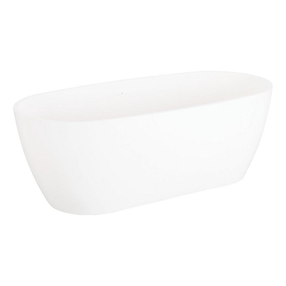 66" Ocala Solid Surface Freestanding Tub, , large image number 1