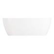 66" Ocala Solid Surface Freestanding Tub, , large image number 2