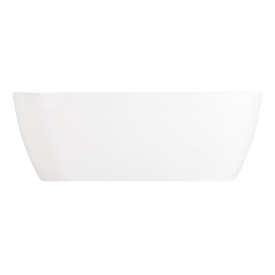 66" Ocala Solid Surface Freestanding Tub, , large image number 2