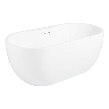 56" Boyce Acrylic Freestanding Tub - Air Massage