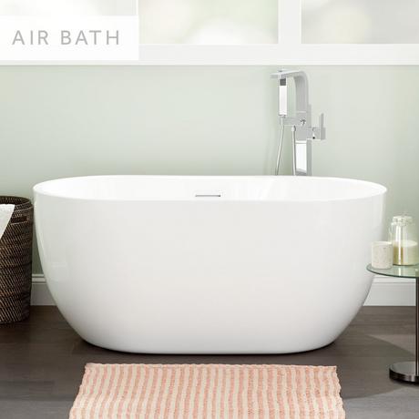 56" Boyce Acrylic Freestanding Tub - Air Massage