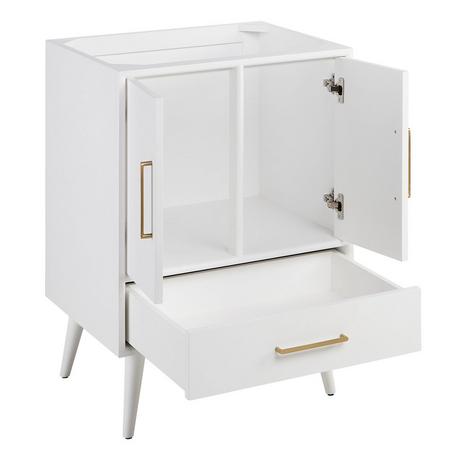 24" Novak Vanity with Undermount Sink - Bright White